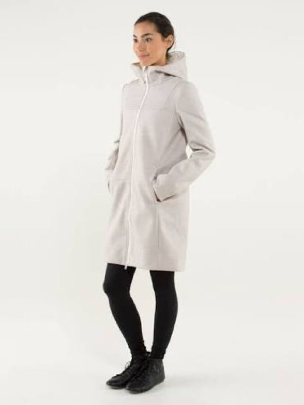 **RARE FIND** Lululemon City Softshell Tweed Coat Jacket Size: 8